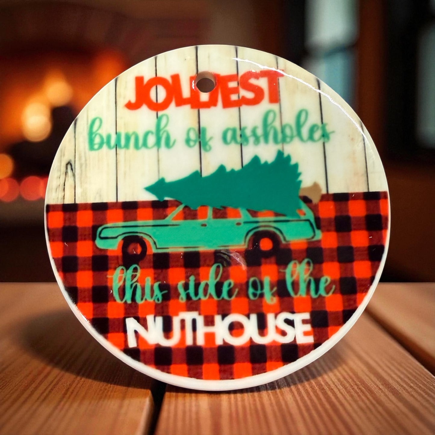 Comical Christmas Ornament