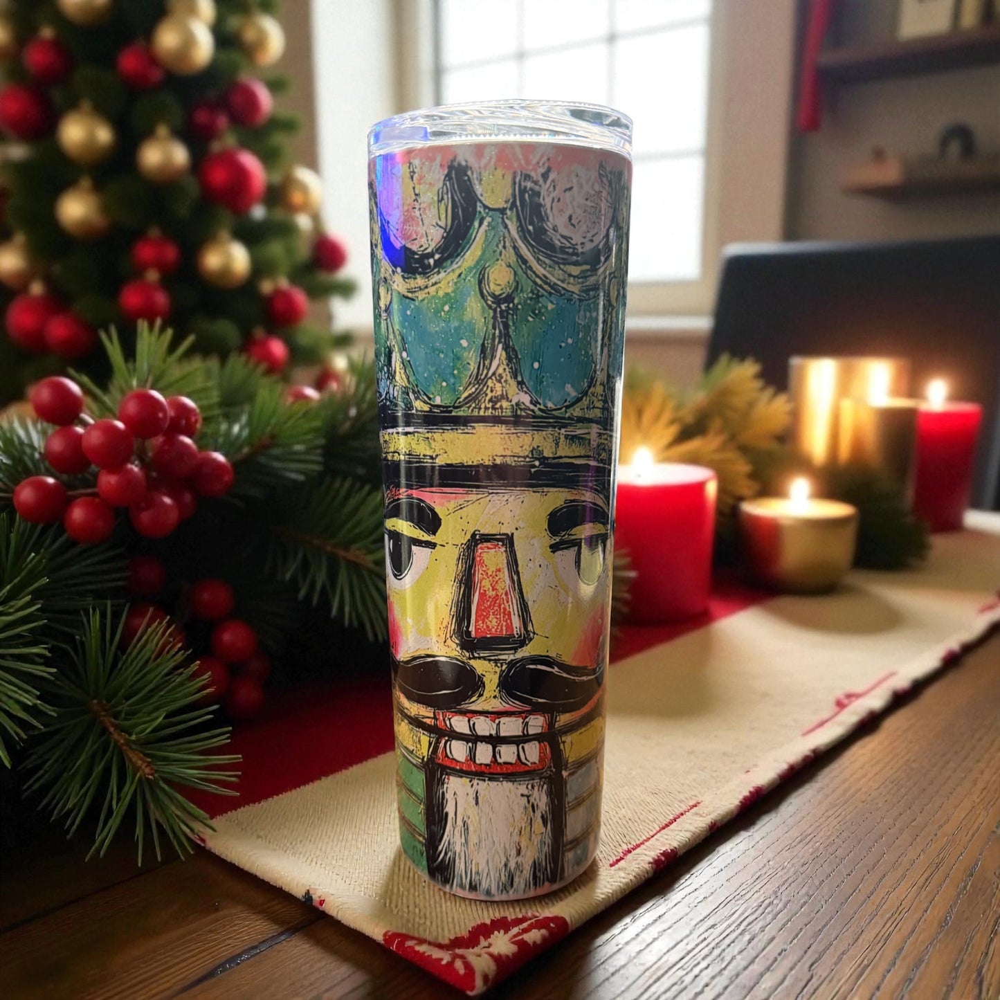 30oz Holographic Christmas Tumbler