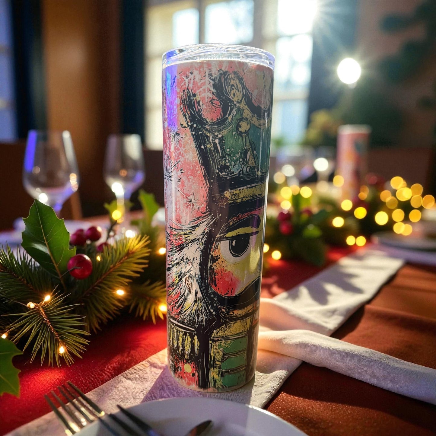 30oz Holographic Christmas Tumbler