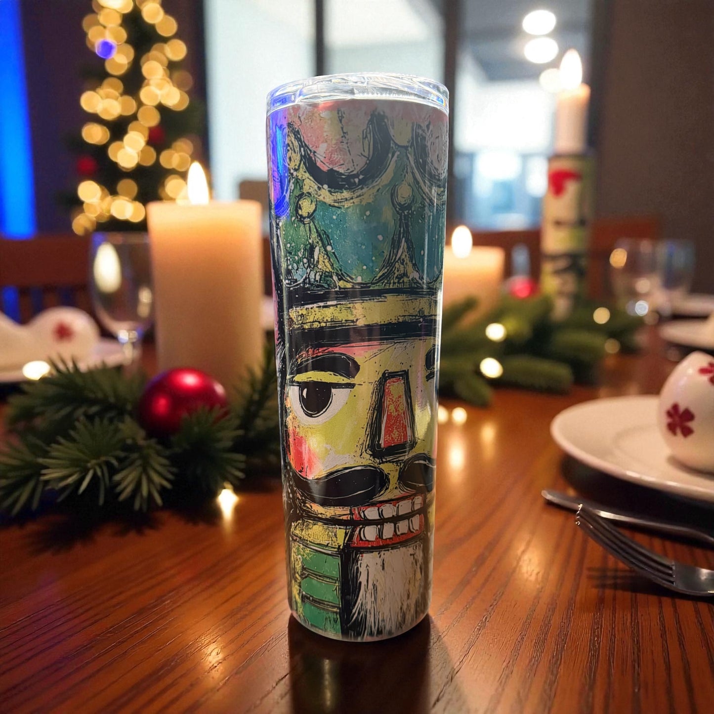 30oz Holographic Christmas Tumbler
