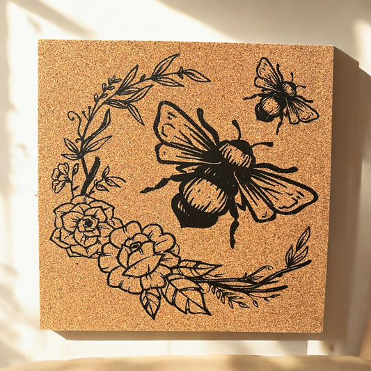 Bee Cork Tile