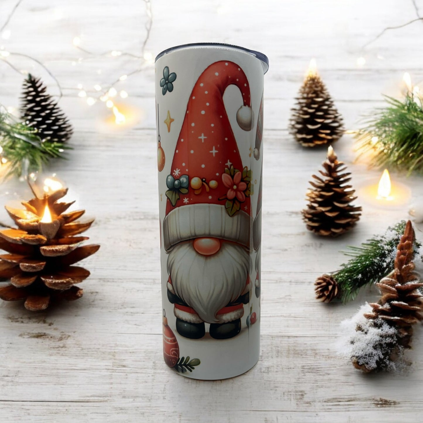 Christmas Gnome Tumbler