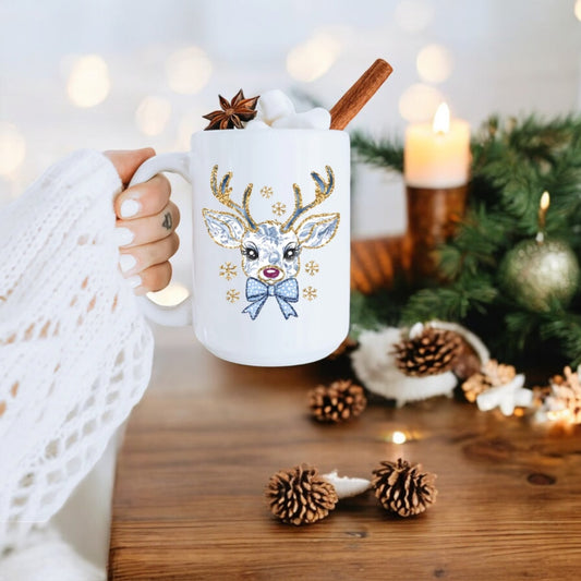 Christmas Reindeer Mug