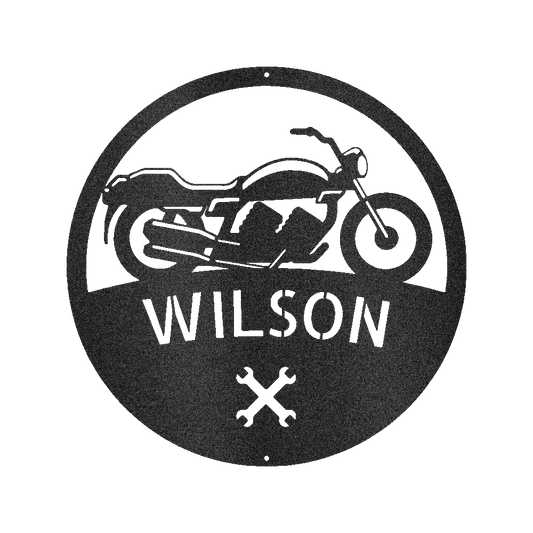 Motorcycle Personalized Gifts - Custom Steel Sign