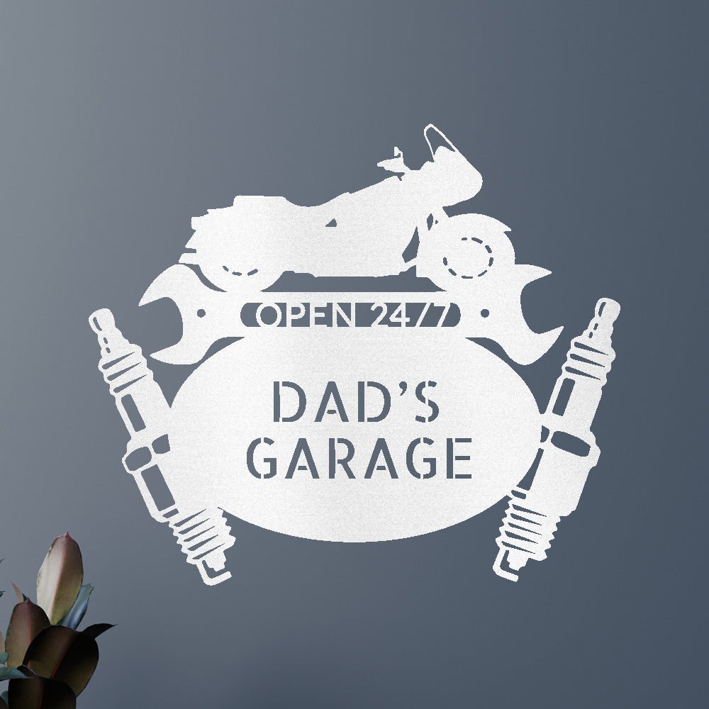 Cruiser Mechanic Garage Personalized Gifts - Custom Metal Sign