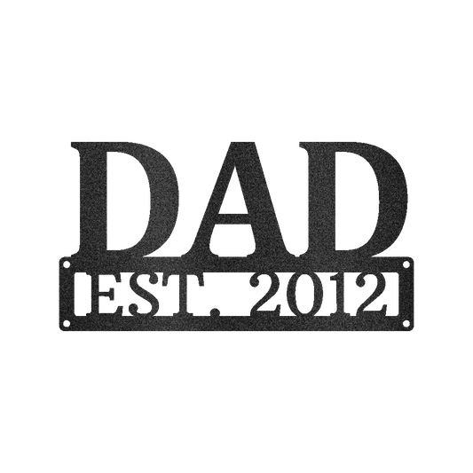 Dad Personalized Gifts - Custom Metal Sign