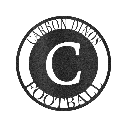 Initial Family Name Personalized Gifts - Custom Metal Sign