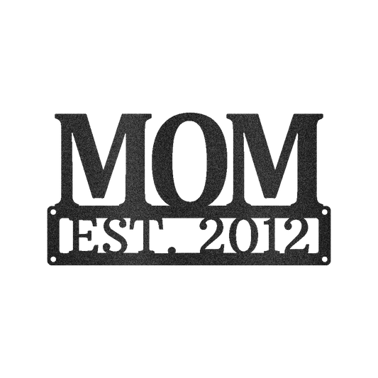 Custom Metal Sign for Mom - Personalized Mother’s Day Gift - Wall or Porch Decor