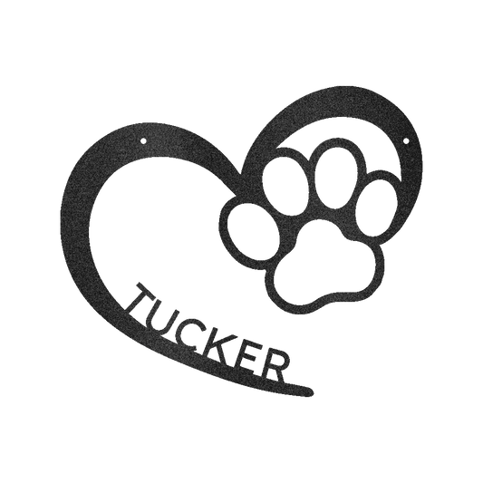 Puppy Lovers Sign - Custom Metal Sign, Gift for Dog Lovers