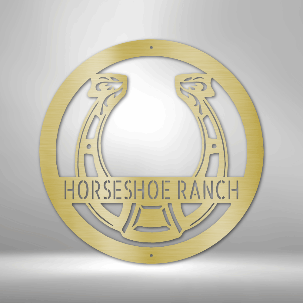 Wedding Gifts Personalized Gifts - Custom Metal Sign, Bridesmaid Present, Horse Owner, Housewarming Gifts